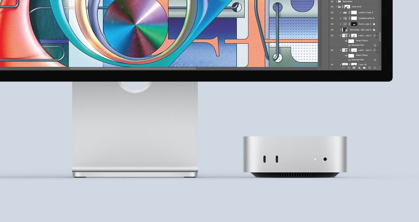 Darle más capacidad a un Mac Mini M4 es más económico con esta base. Y de paso ganas un montón de puertos y conexiones