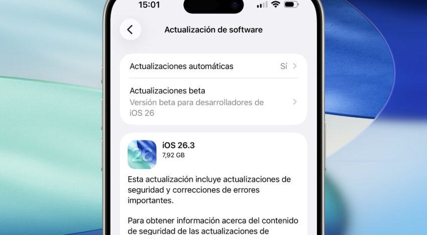 Apple lanza oficialmente iOS 26.3 para todo el público. Y estas son las novedades que puedes tener ya en tu iPhone