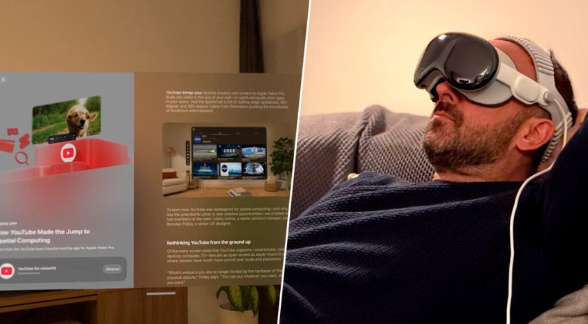 La llegada de YouTube a visionOS me deja algo claro: el Apple Vision Pro está muy vivo