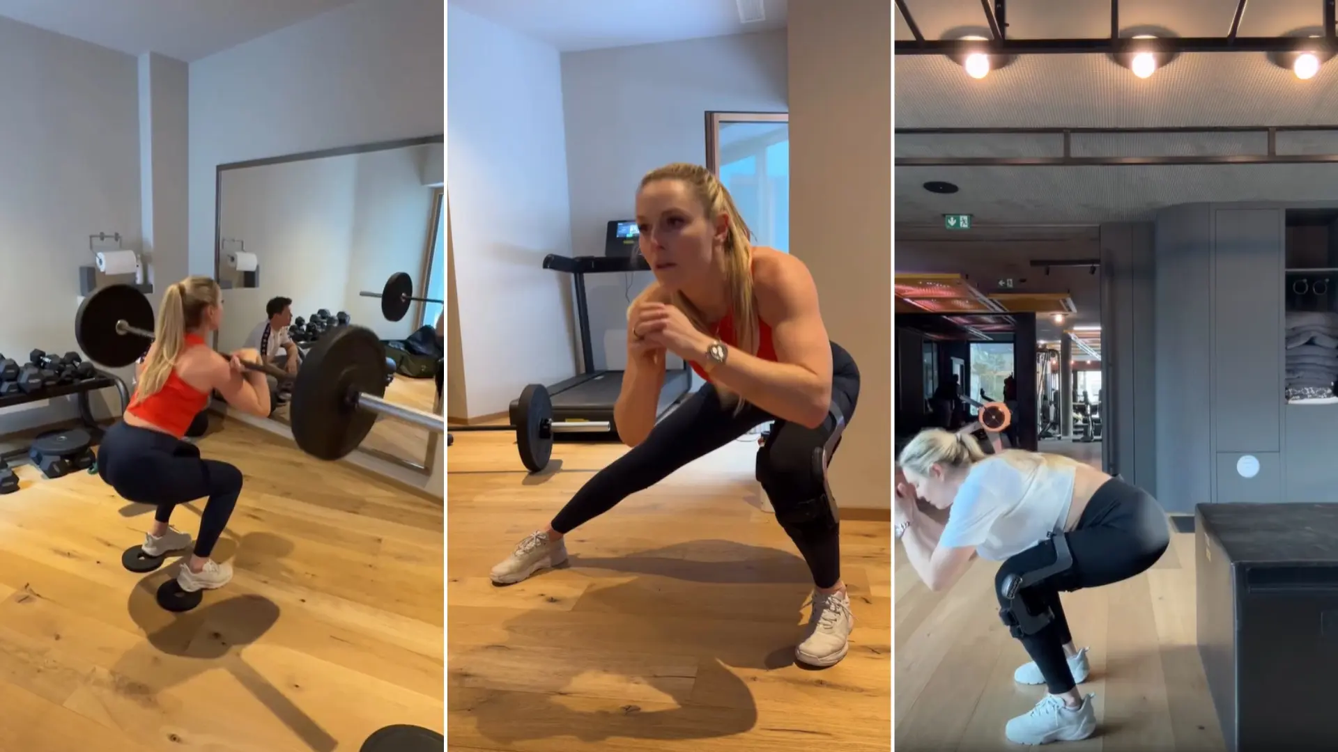 El brutal entrenamiento de Lindsey Vonn con la rodilla rota para los Juegos Olímpicos de invierno: «¡No voy a rendirme!»
