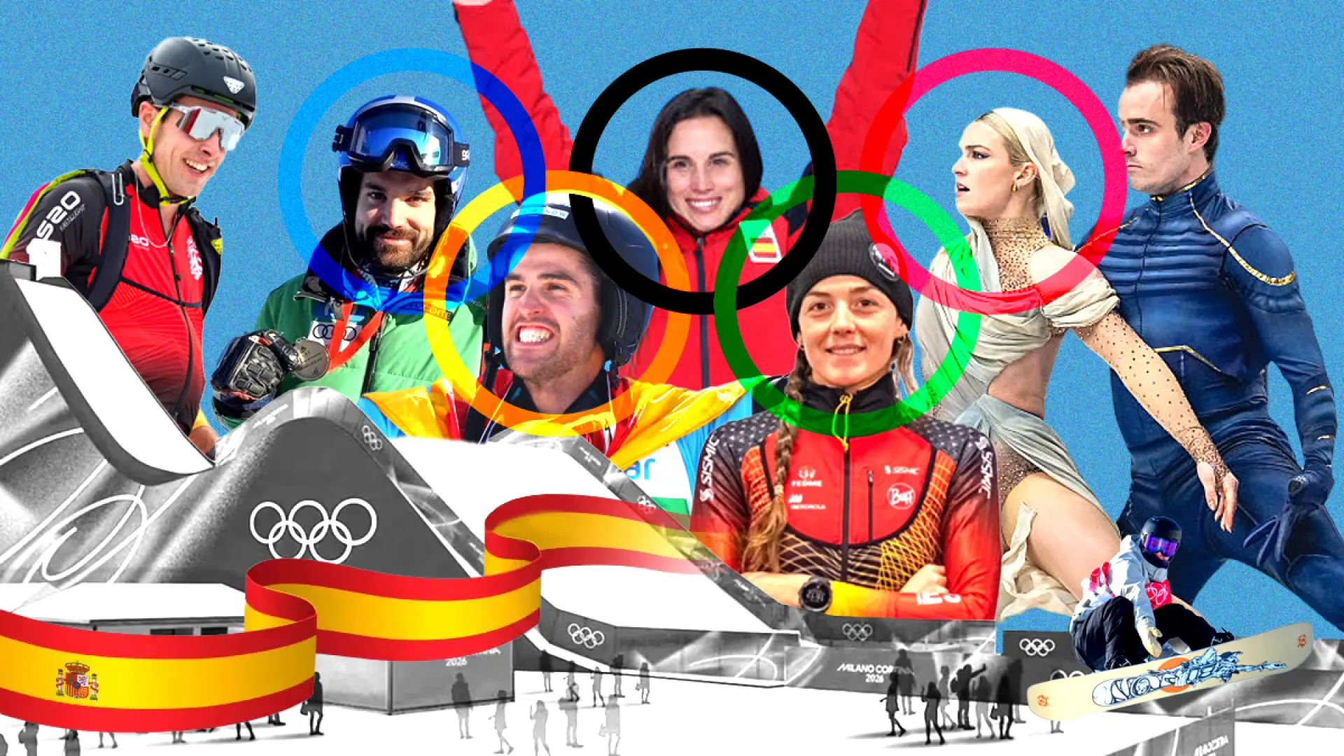 España quiere un oro que se le lleva resistiendo más de 50 años: la delegación española en los Juegos Olímpicos de invierno