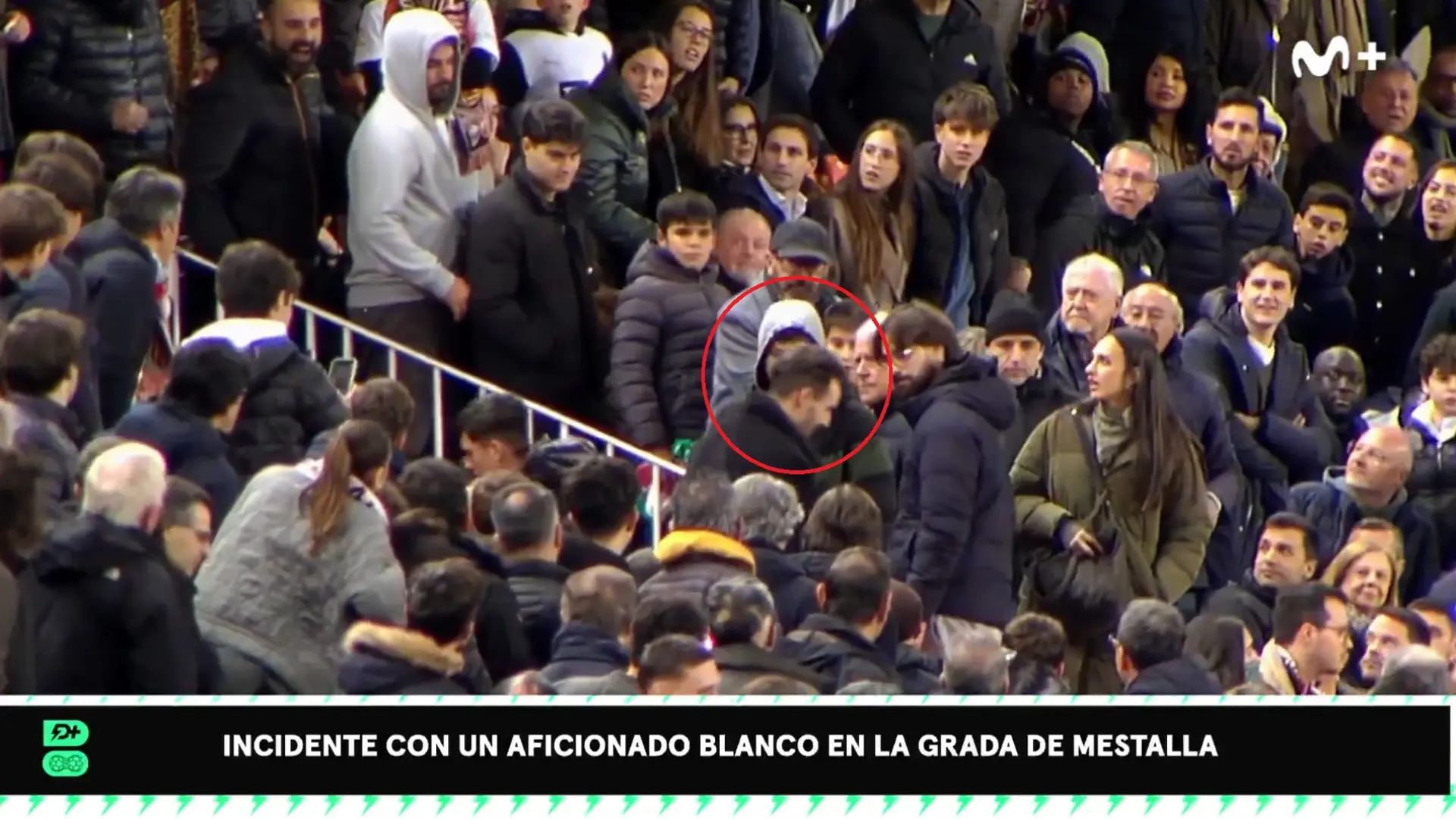 El infierno de un aficionado del Real Madrid en Mestalla: insultos, escupitajos… y obligado a irse del campo