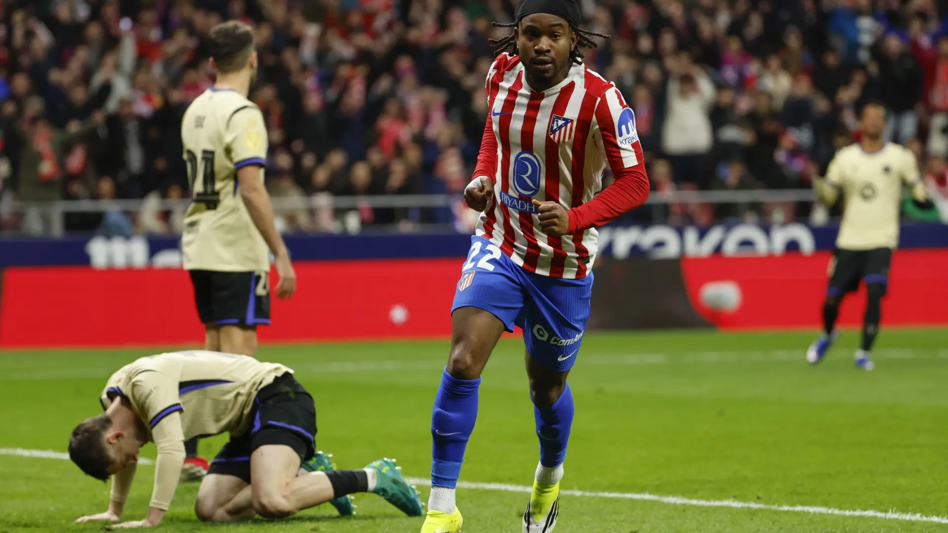 Goleada histórica del Atlético de Madrid al Barça en la ida de semifinales de Copa del Rey