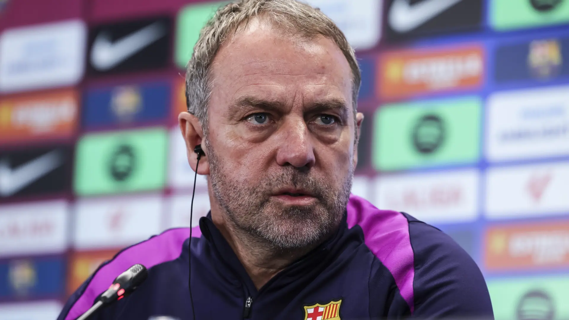 Hansi Flick, sobre la polémica arbitral ante el Atleti: «Fui al vestuario de Martínez Munuera y tuvimos una charla positiva»