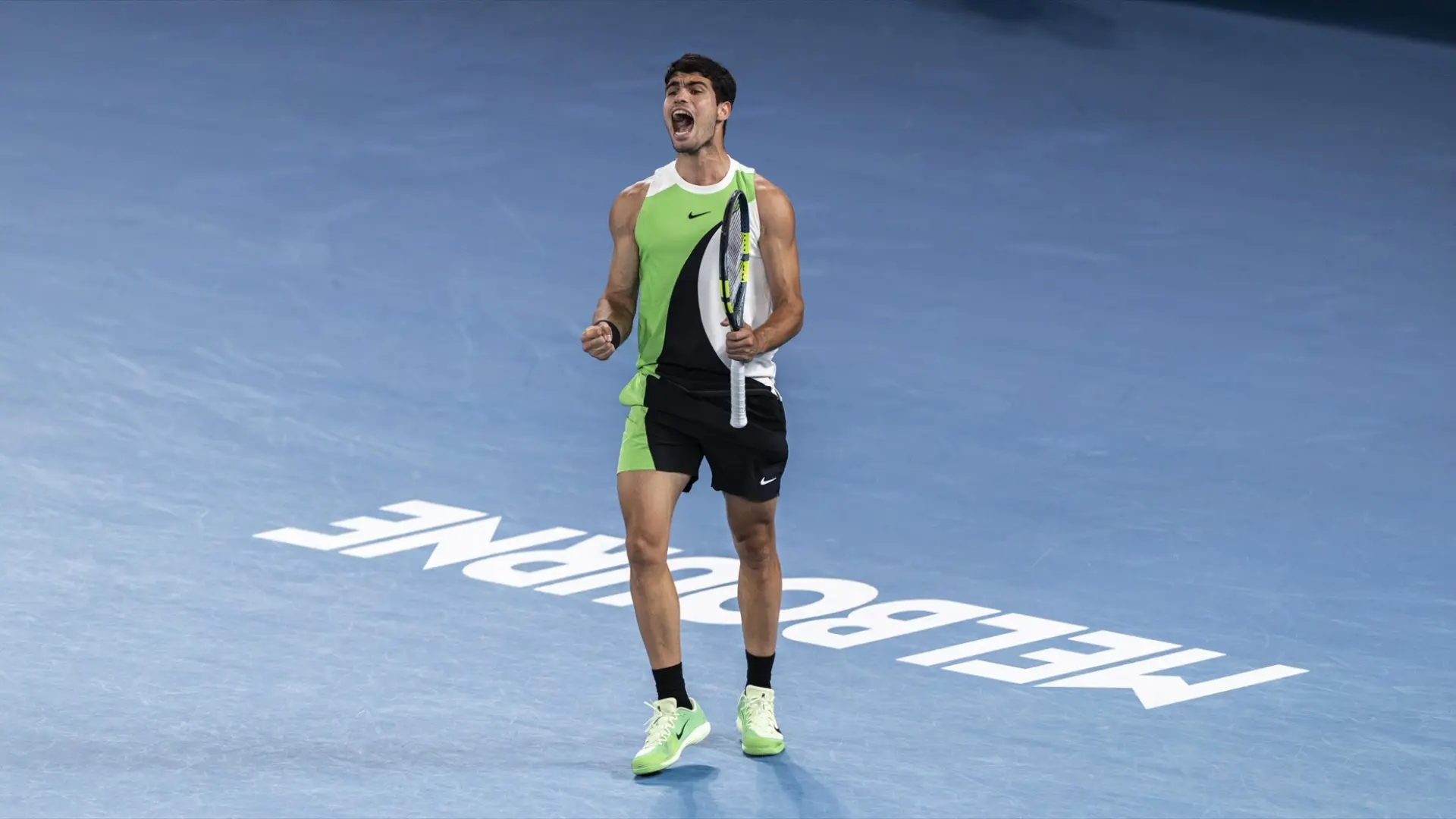 Carlos Alcaraz, antes del ATP 500 de Doha: «El éxito es verme haciendo las cosas correctas dentro y fuera de la pista»