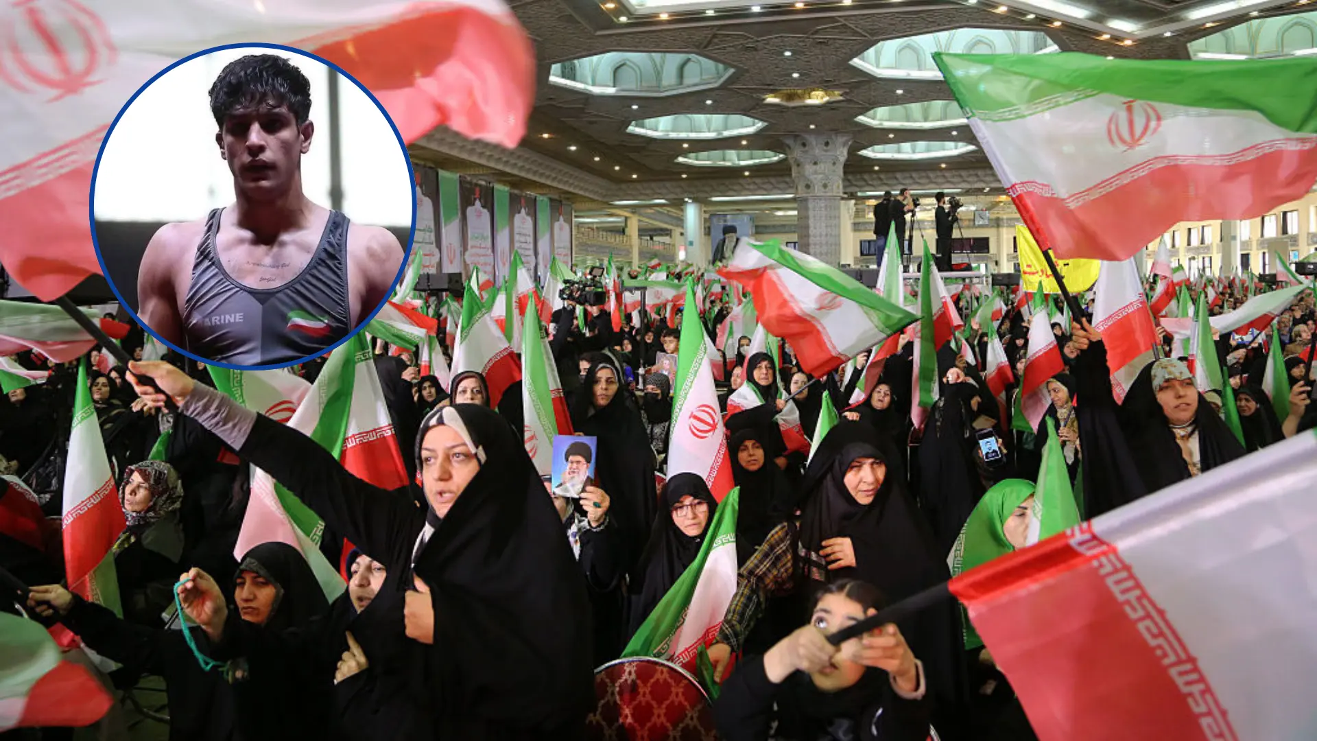 Irán condena a ser ahorcado en público a un atleta de lucha libre de 18 años por participar en las protestas contra el régimen