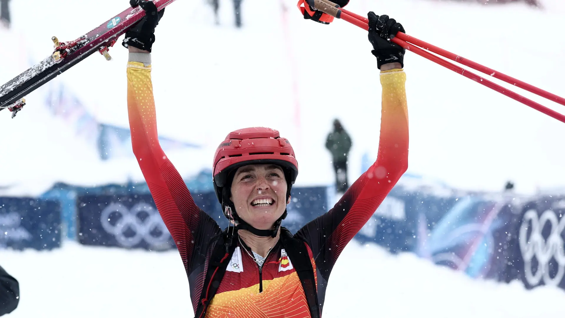 Ana Alonso gana el bronce en esquí de montaña y da a España la primera medalla en los Juegos de Invierno