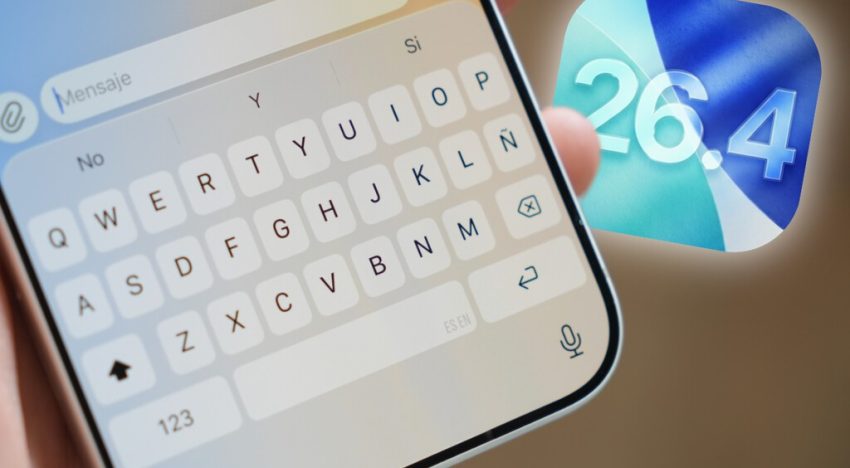 Si llevas meses pensando que cada vez escribes peor en el iPhone, tranquilo: la culpa era de Apple. iOS 26.4 por fin arregla el teclado