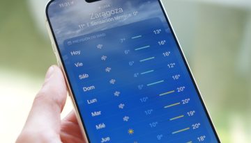 El Tiempo de Apple no suele darme ni una. Lo bueno es que ahora ya sé que pedirle a Siri para que acierte, y tiene truco