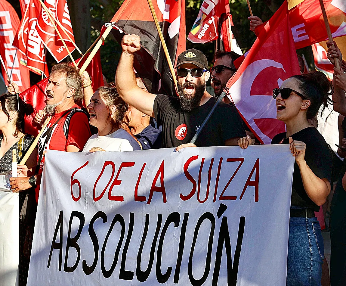 Las 6 de La Suiza, de la lucha sindical al indulto: «Nunca debieron entrar en prisión»