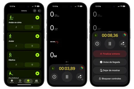 Iphone Entrenamiento