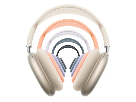 El color y diseño de los AirPods Max son idénticos al modelo anterior