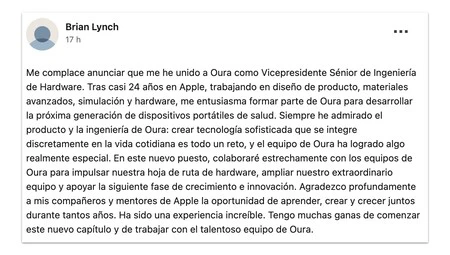 Post de LinkedIn de Brian Lynch