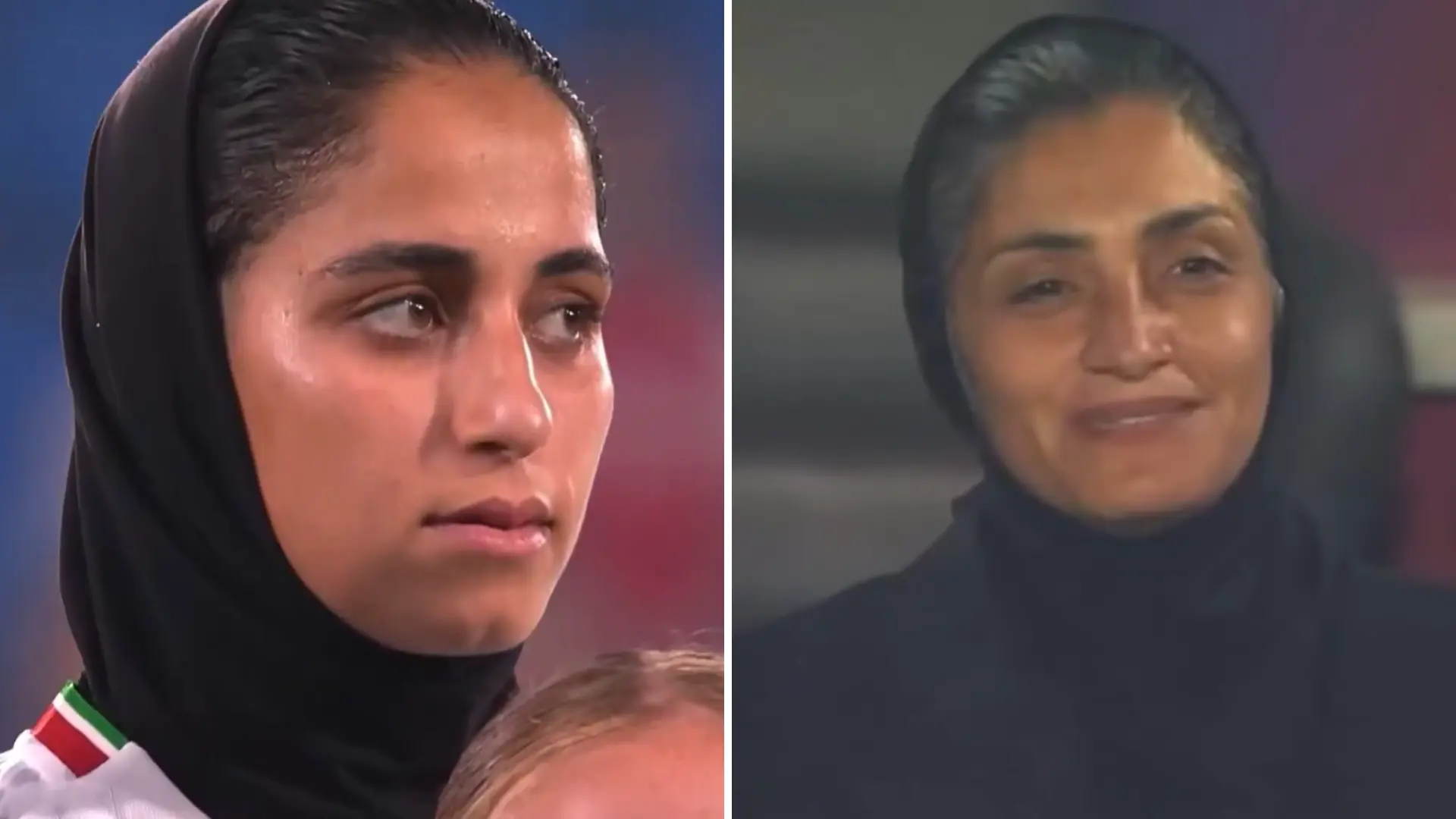 La selección femenina de Irán se niega a cantar el himno durante la Copa de Asia como protesta contra el régimen