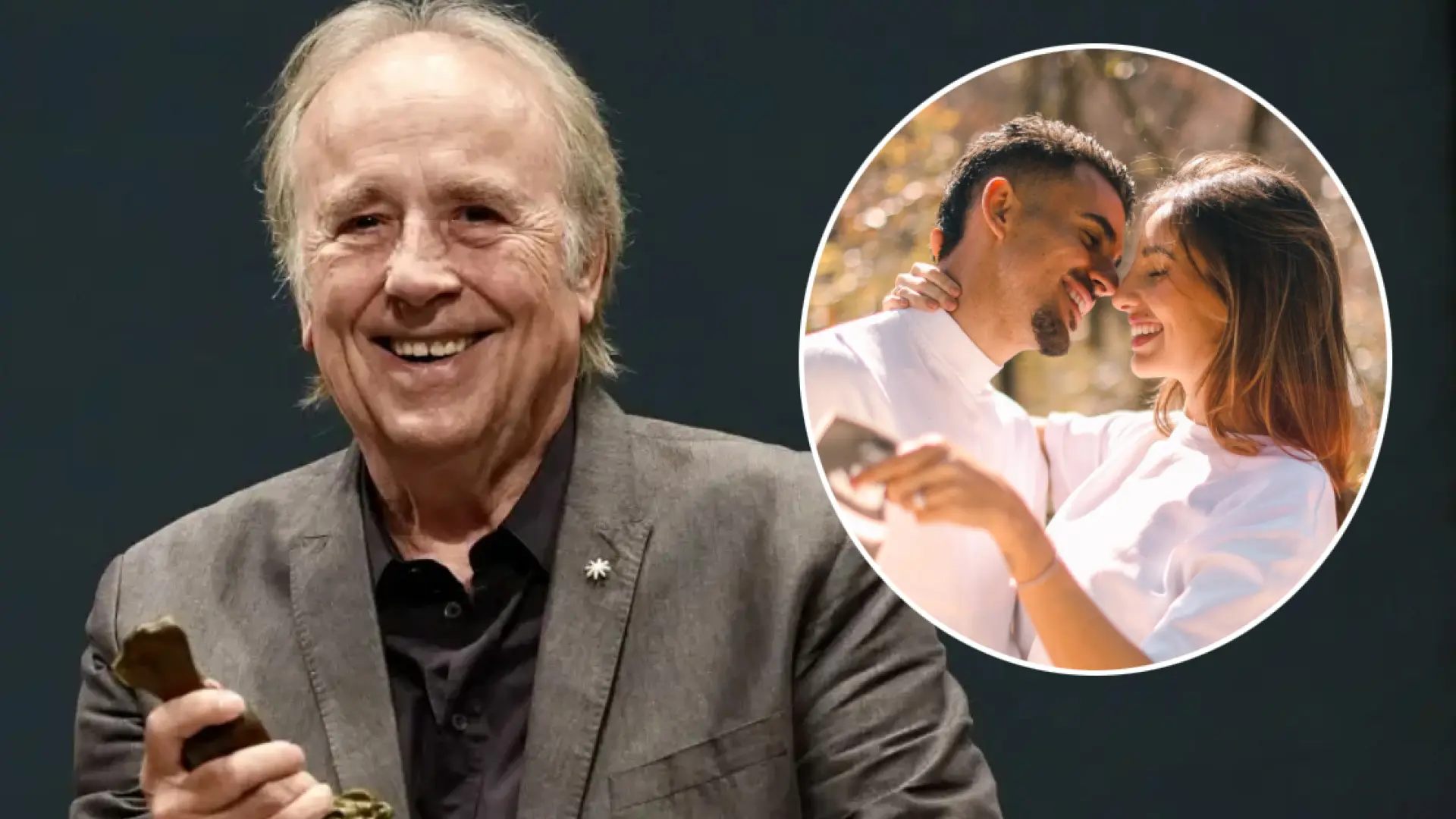 Se revela el sexo de los bisnietos de Joan Manuel Serrat: la madre de los mellizos lo confirma con una tarta