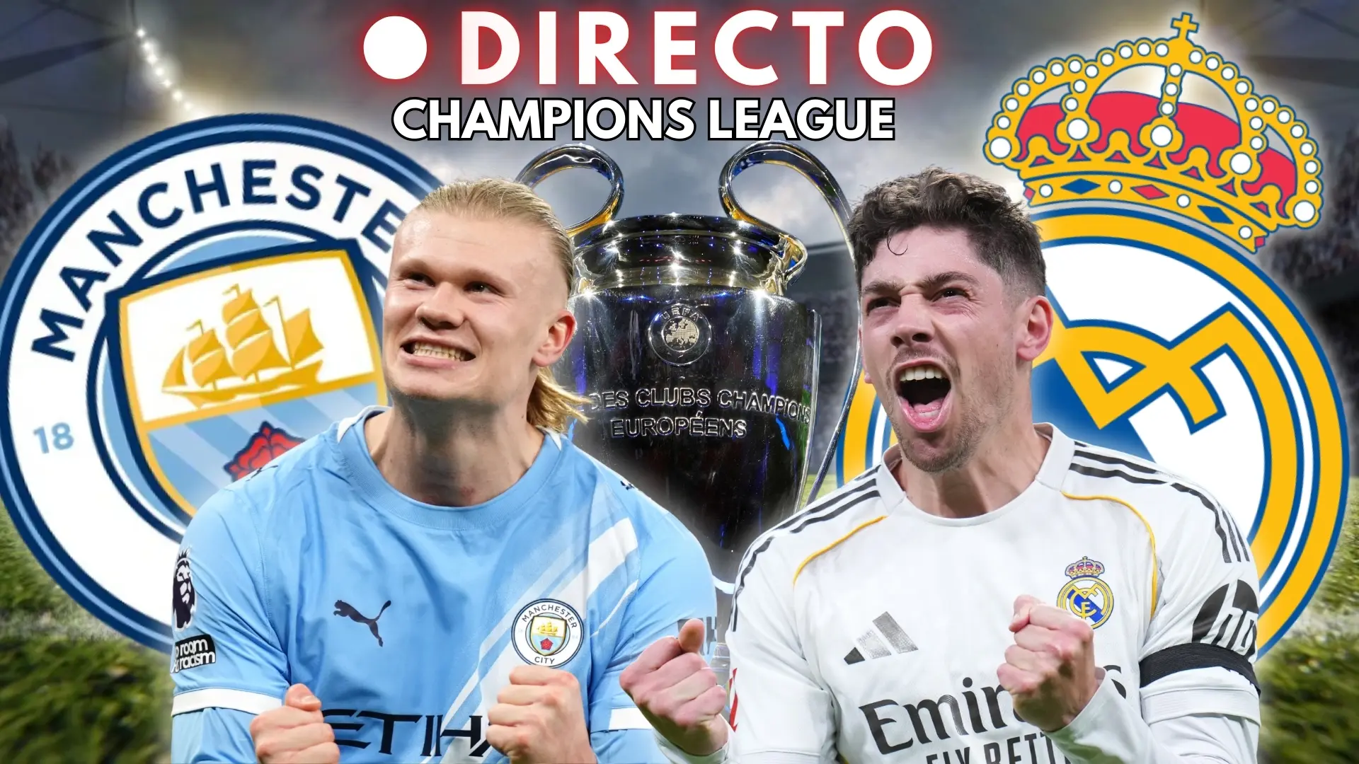 Manchester City – Real Madrid de Champions League, en directo: goles, marcador y última hora de los octavos de final