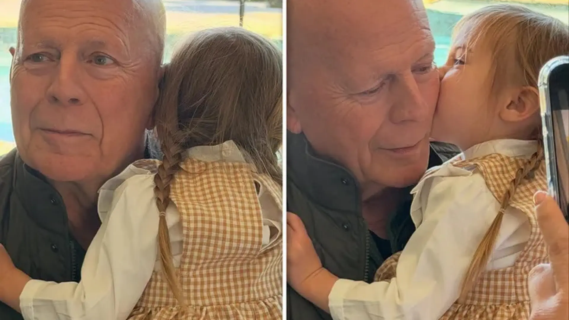 Las emotivas fotos de Bruce Willis, felicitado por su nieta en su 71 cumpleaños: «Todo lo que necesitas es amor»