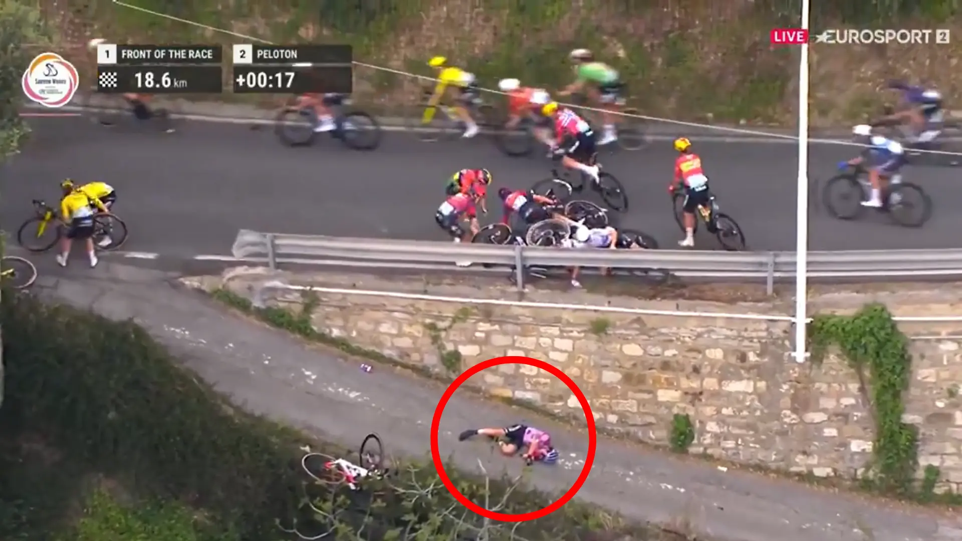 Última hora del estado de la ciclista Debora Silvestri tras caer al vacío varios metros: está estable y se someterá a más a pruebas