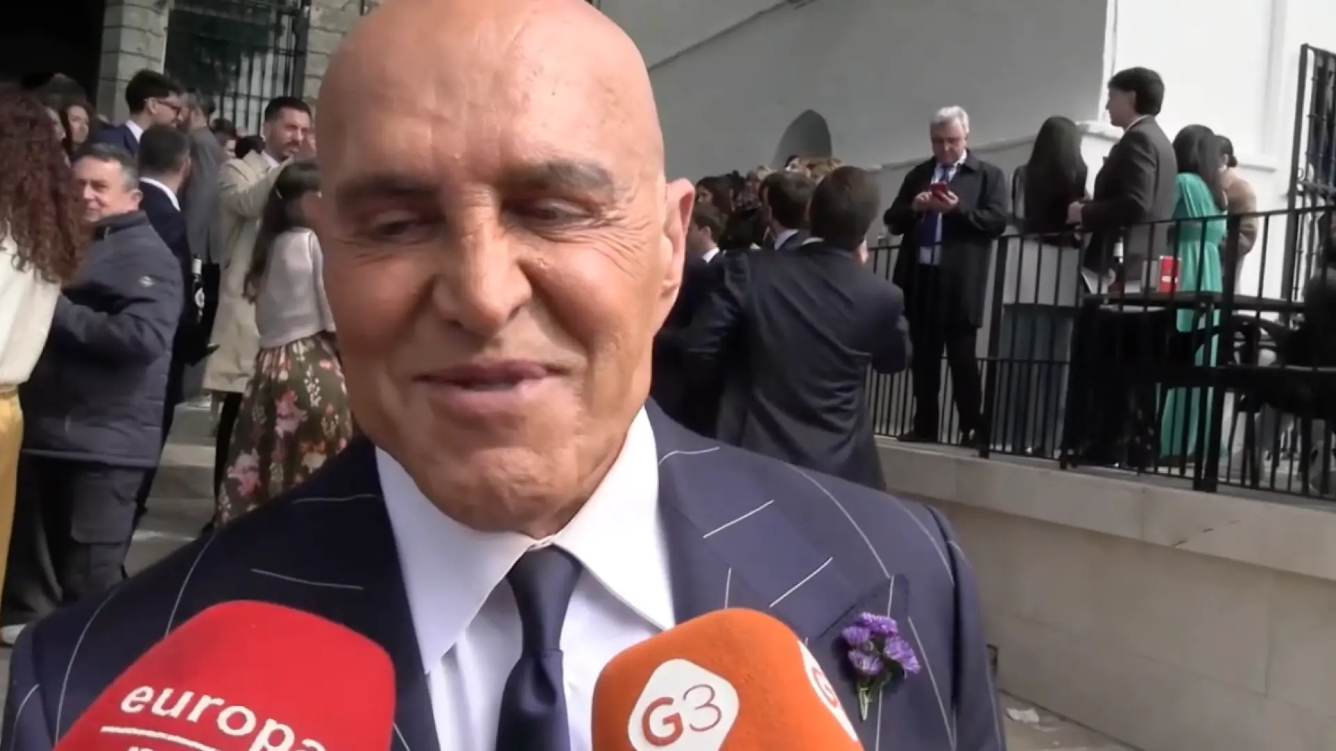 Las primeras palabras de Kiko Matamoros tras la boda de su hija Irene: «Lo mejor ha sido el 'sí, quiero»