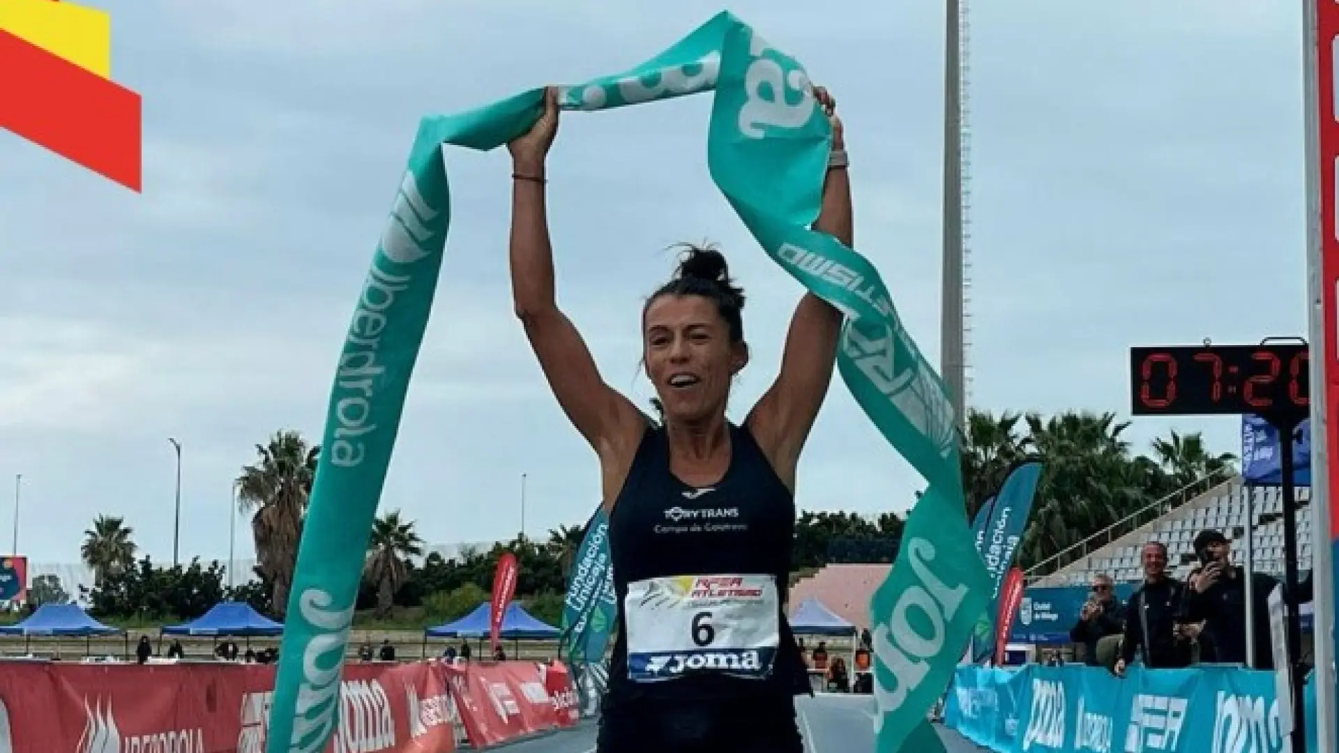 La atleta Gemma Arenas arrebata a Verdeliss el récord de España de 100 kilómetros: 27 minutos menos para ganar el oro en Málaga