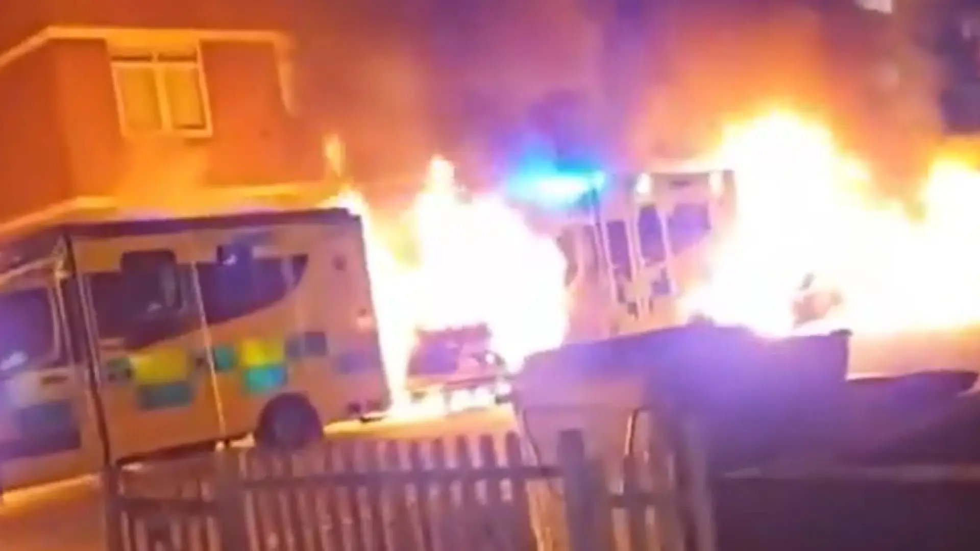 La Policía de Londres investiga como posible delito de odio antisemita el incendio de cuatro ambulancias judías