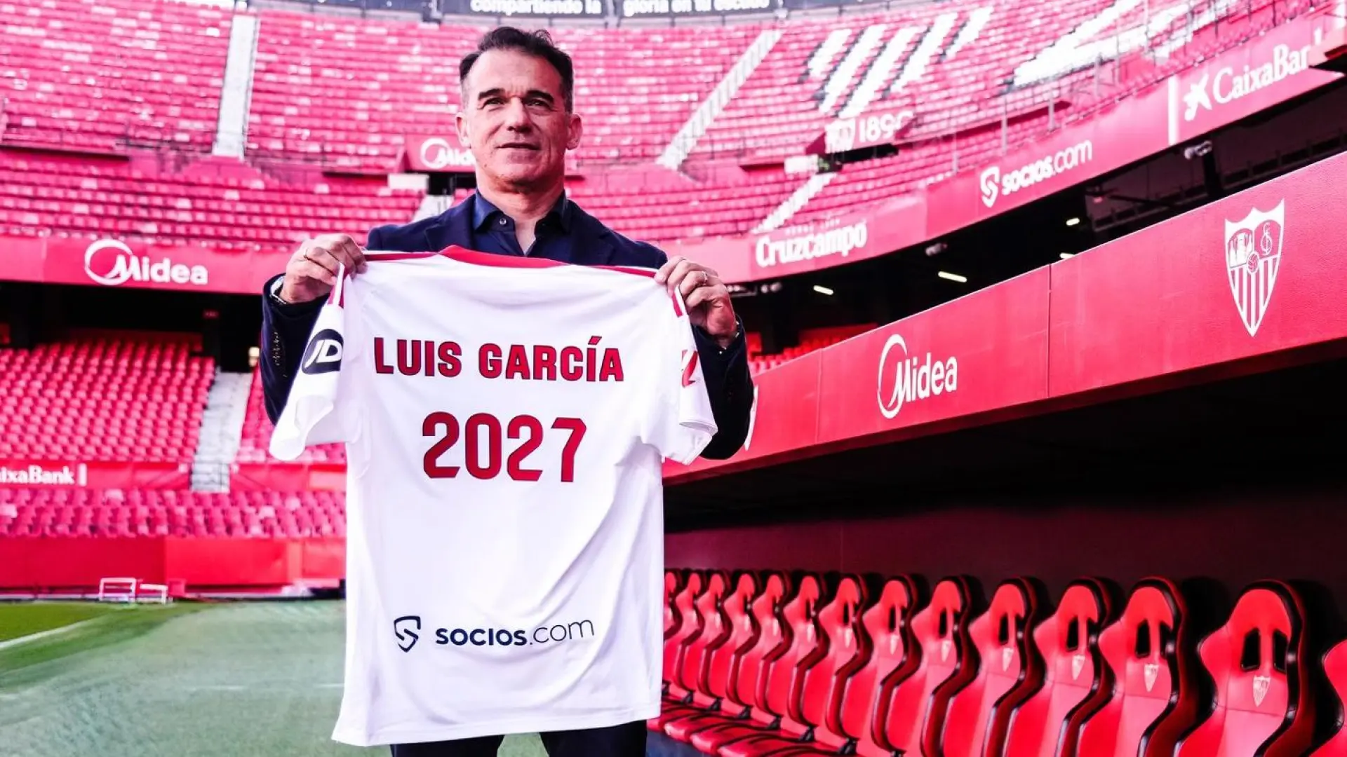 Luis García Plaza, nuevo entrenador del Sevilla FC