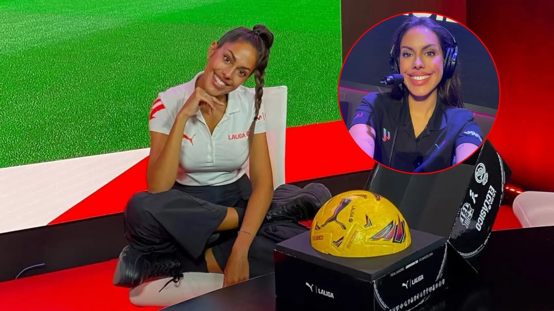 Alba Oliveros, narradora de LaLiga, denuncia críticas e insultos: «Me siguen diciendo cosas horribles, yo pensaba que ya no»