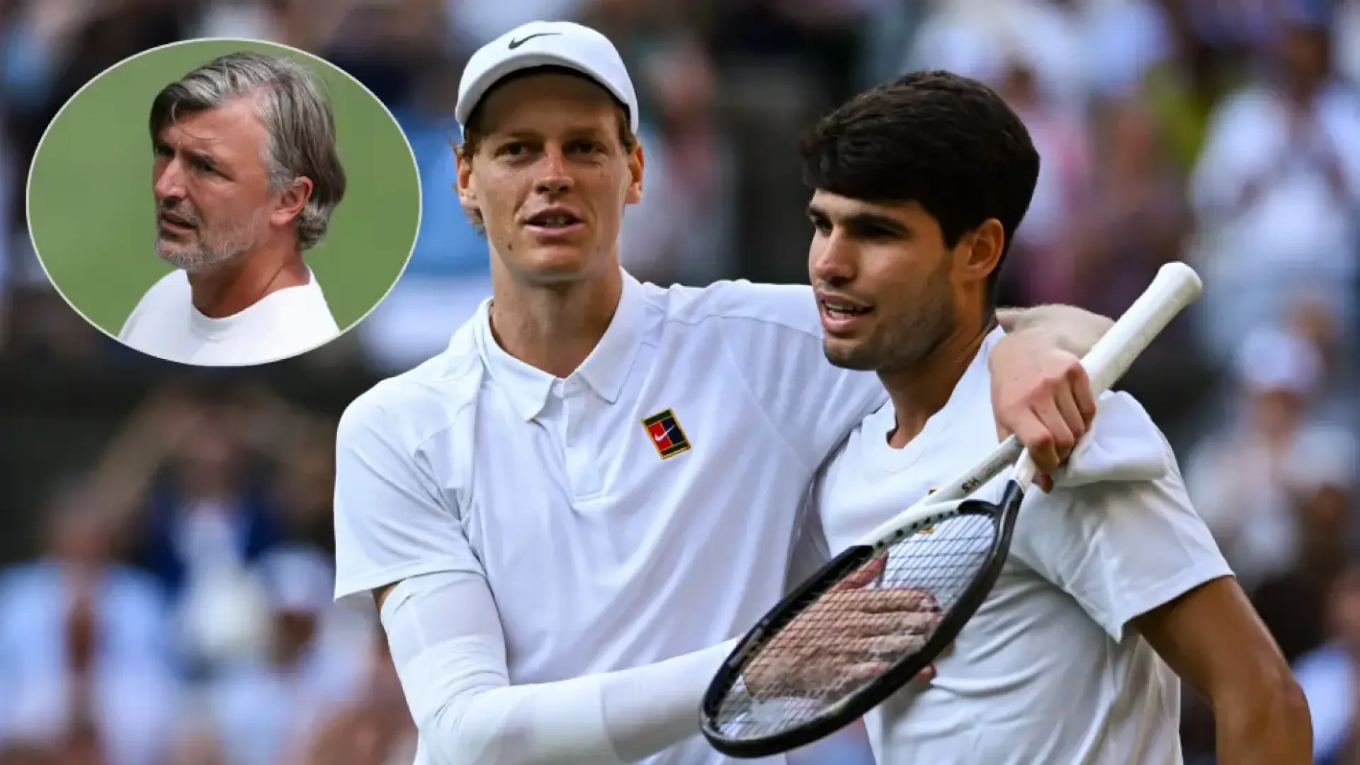 Goran Ivanisevic, exentrenador de Djokovic, compara a Carlos Alcaraz y Jannik Sinner: «Es como un tiburón»