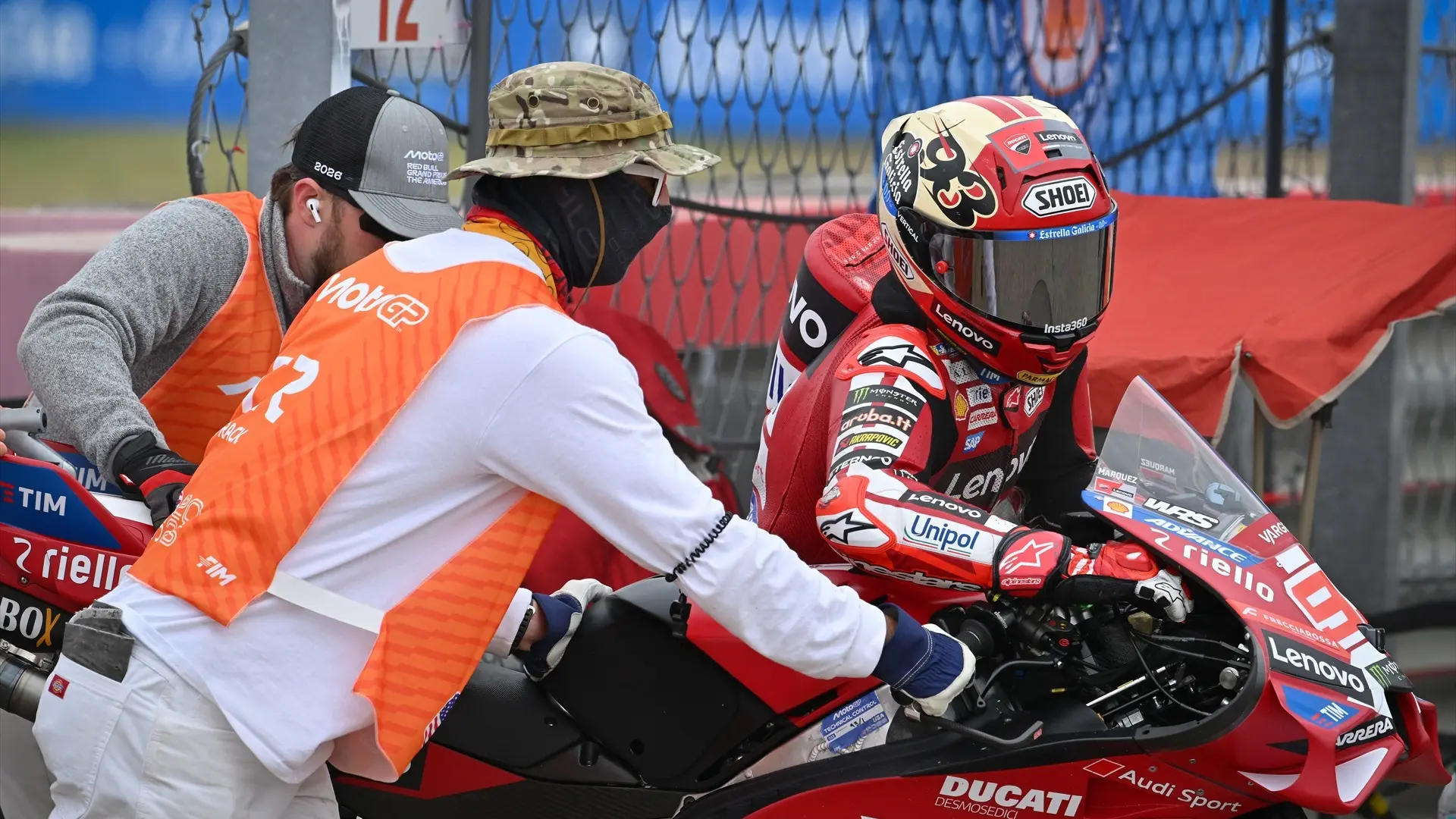 Marc Márquez y Pedro Acosta, sancionados por el sprint en Estados Unidos