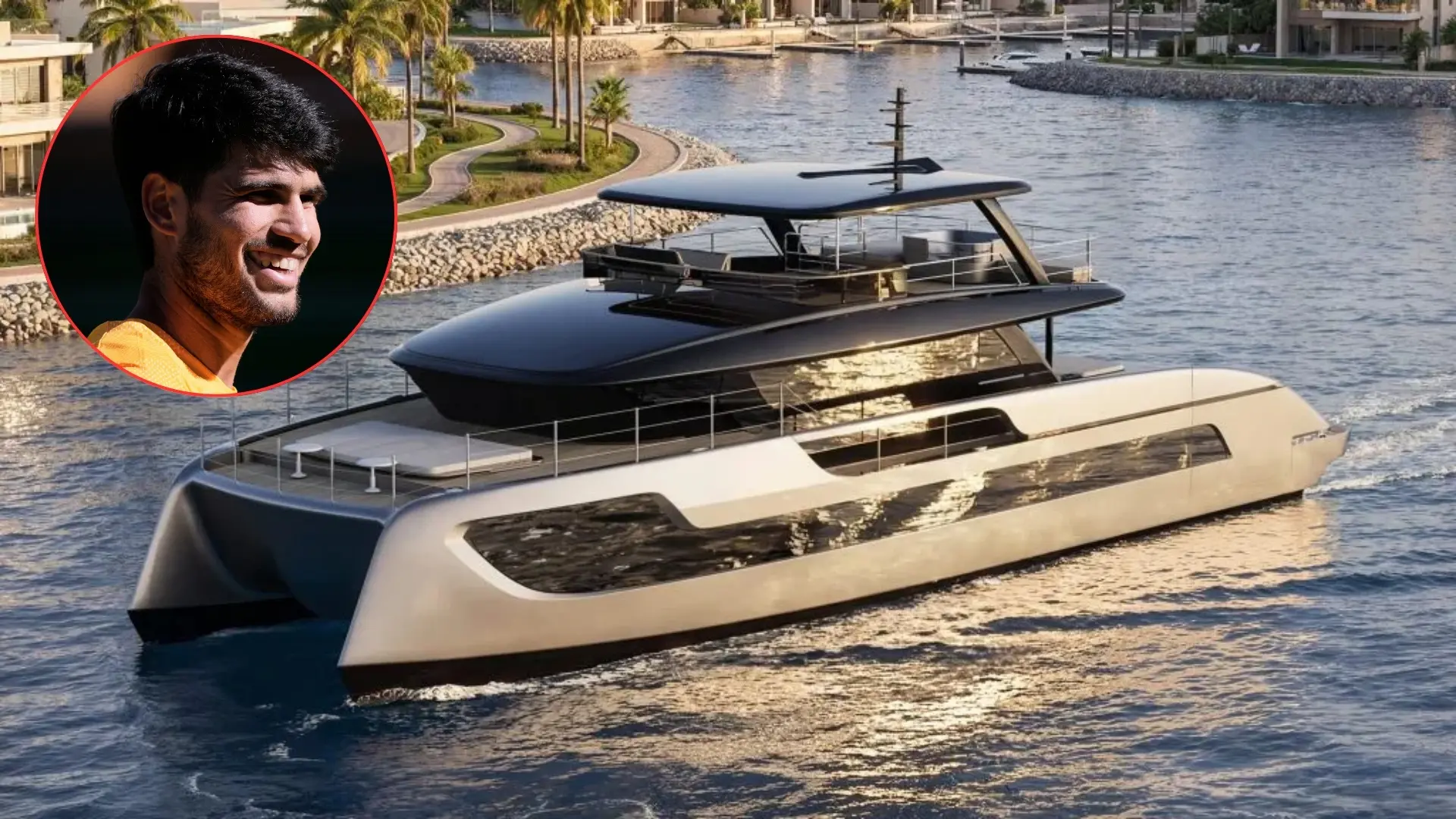 Carlos Alcaraz presenta su impresionante yate de lujo valorado en unos 10 millones: «Es perfecto para desconectar y cargar energías»