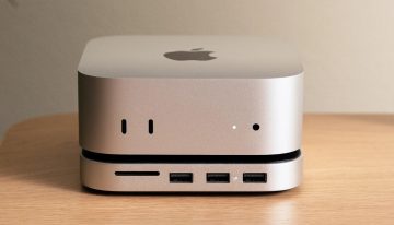 Aumentar el almacenamiento del Mac mini M4 es tan fácil como utilizar este soporte que además te añade varios puertos