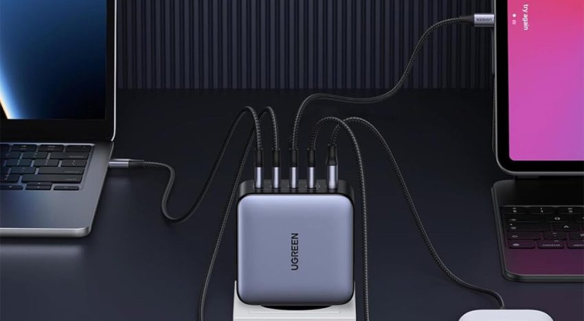 Odio tener cinco cargadores diferentes y más, de viaje. Por eso compré este: es barato y me permite cargarlo todo a la vez