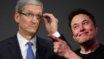 Elon Musk le dio 72 horas a Apple para aceptar su oferta de 5.000 millones. Tim Cook dijo que no y Elon se la jugó