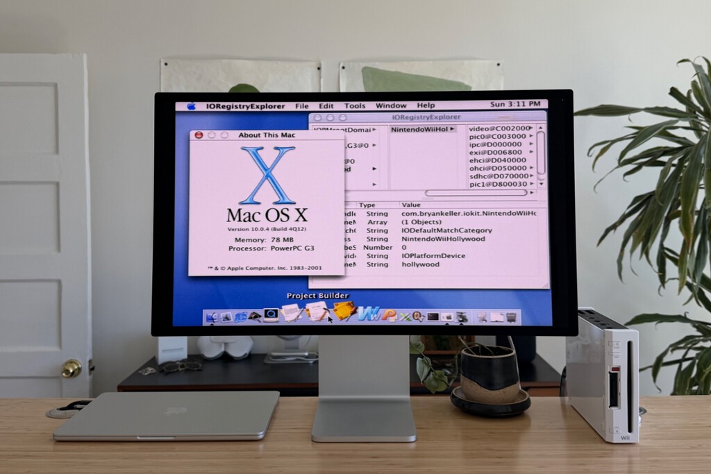 Alguien ha logrado algo que parecía impensable: ejecutar una versión antigua de macOS en una Nintendo Wii