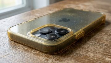 Las fundas transparentes no se vuelven amarillas por la suciedad. La culpa la tiene la misma tecnología que salva al iPhone de hacerse pedazos