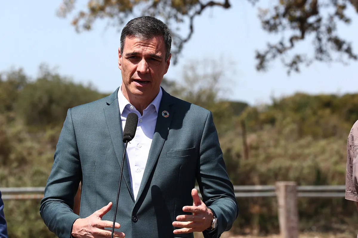 Pedro Sánchez pasa unos días de vacaciones en Doñana