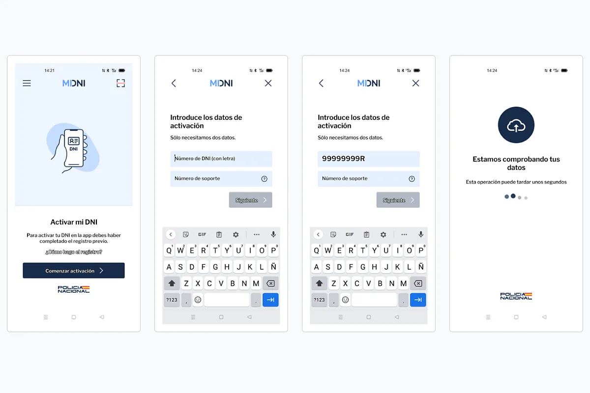 Ya puedes llevar tu DNI en el móvil: cómo activarlo e identificarse con él