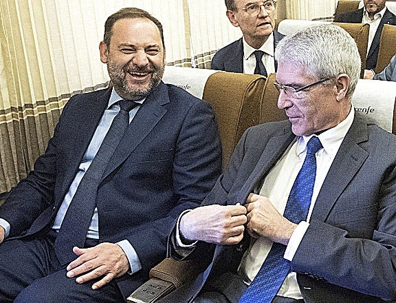 El ex ministro e Isaías Táboas, ex presidente de Renfe.