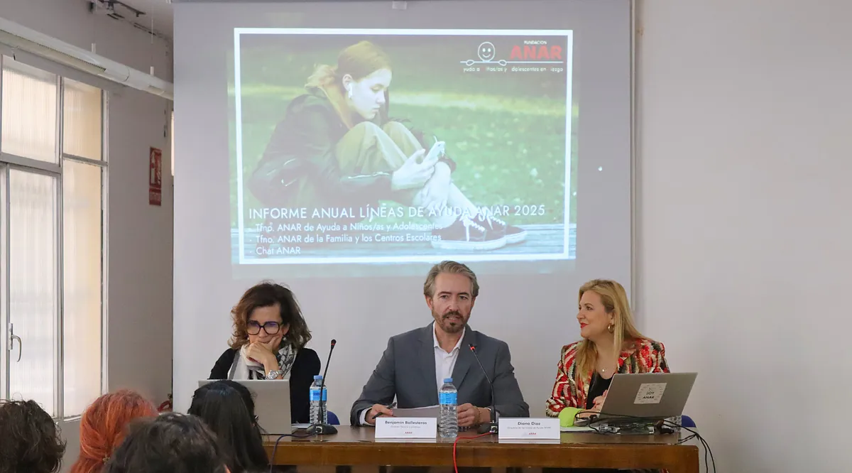 La Fundación ANAR registra un aumento del 9% en las peticiones de ayuda por salud mental de menores: «Cada vez son más. Los datos son alarmantes»