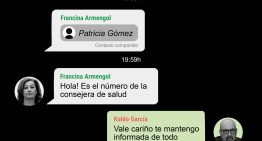 Armengol dijo al Supremo hace 10 días que no tenía «recuerdo ni constancia» de los 65 mensajes con Koldo