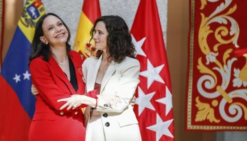 Una masa en Madrid impulsa la vuelta a Venezuela de María Corina Machado: «Hoy comienza el regreso a casa»