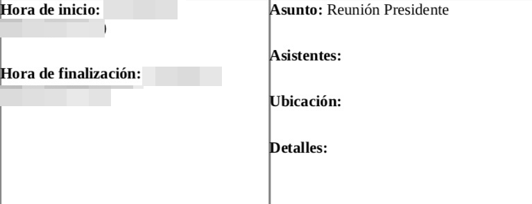 Agenda de Bárcenas en la que cita una reunión con Rajoy en 2010.