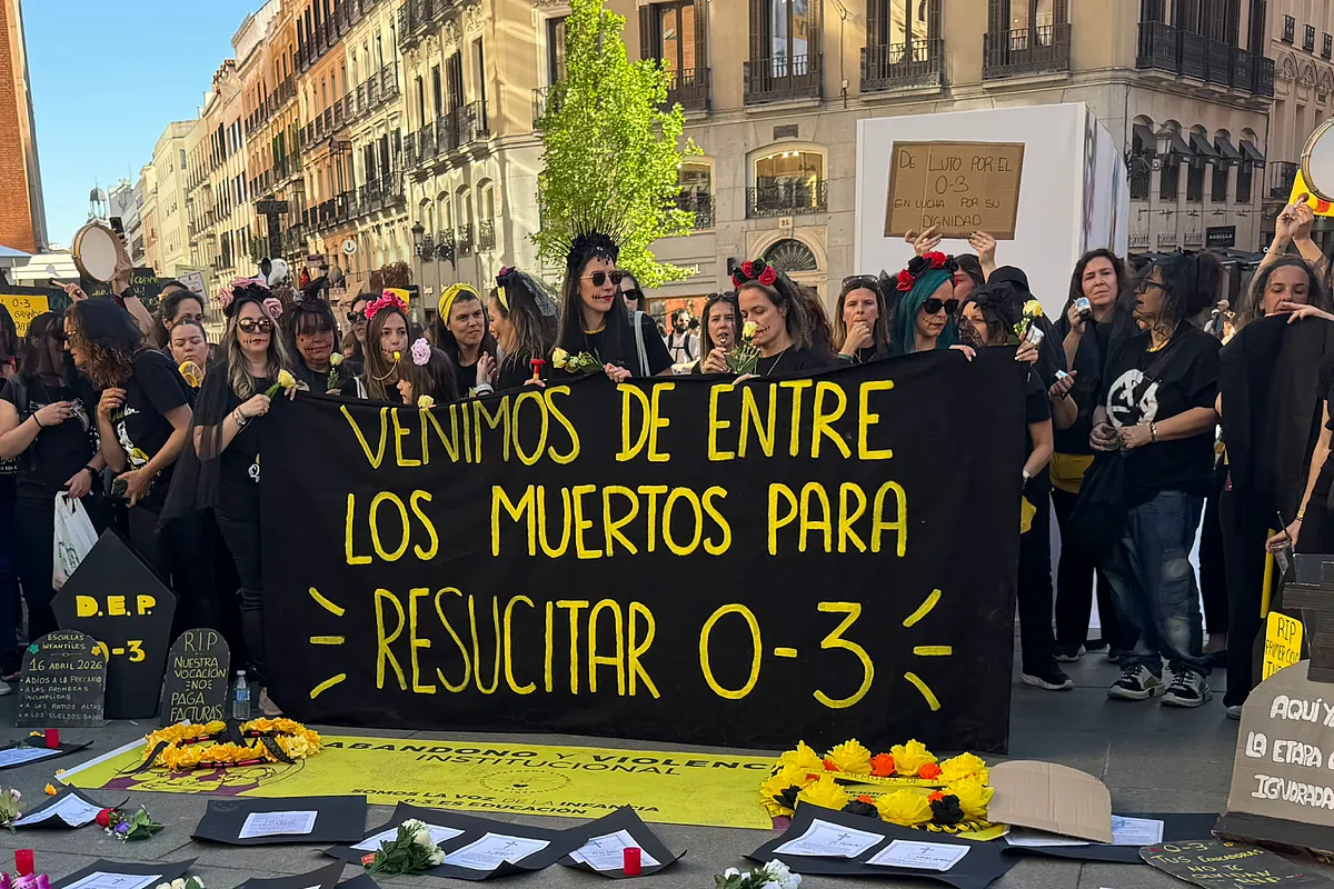 Primera huelga educativa contra el Gobierno de Sánchez: las escuelas infantiles pararán el 7 de mayo en toda España para pedir mejores sueldos y ratios