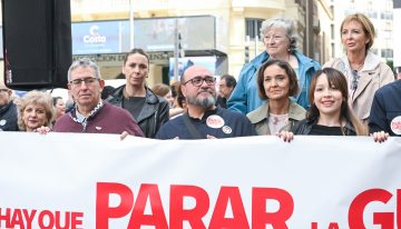 Cientos de personas claman «No a la guerra» en Madrid en una jornada estatal por la paz en Oriente Próximo