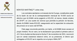 Balas despliega hoy el arsenal de la UCO contra Ábalos, Koldo y Aldama ante el Supremo