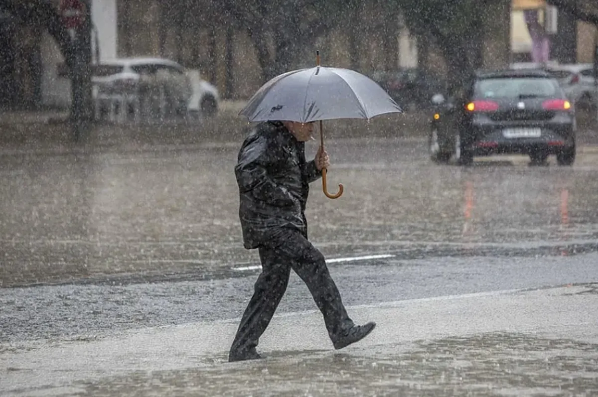 Lluvias y tormentas en gran parte de España: barro, granizo y fuertes rachas de viento para el martes 28 de abril