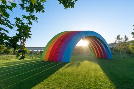 Apple Park Rainbow