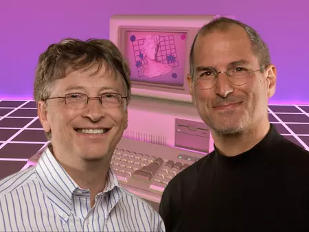 Steve Jobs Bill Gates