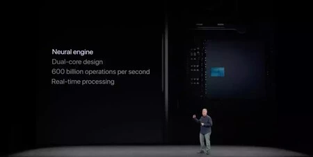 Presentación del chip A11, hace nueve años y ya enfocado a la IA