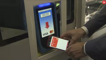 Pago con Apple Pay en autobus de la EMT de Madrid capital